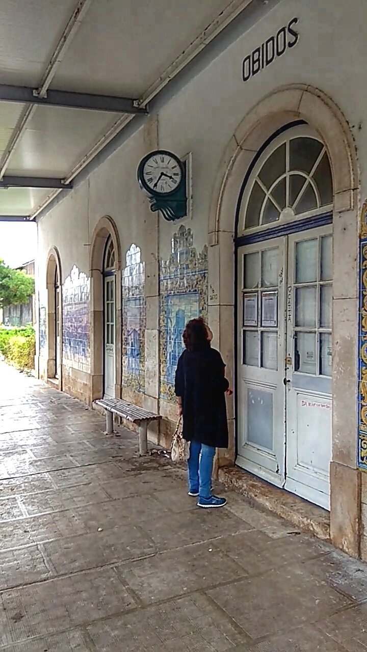 Железнодорожная станция Obidos