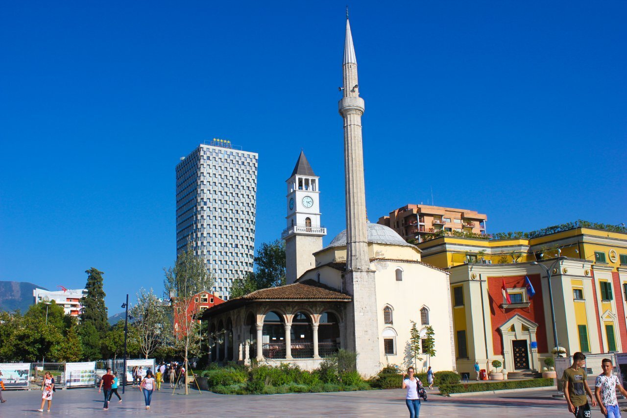 Мечеть и башня