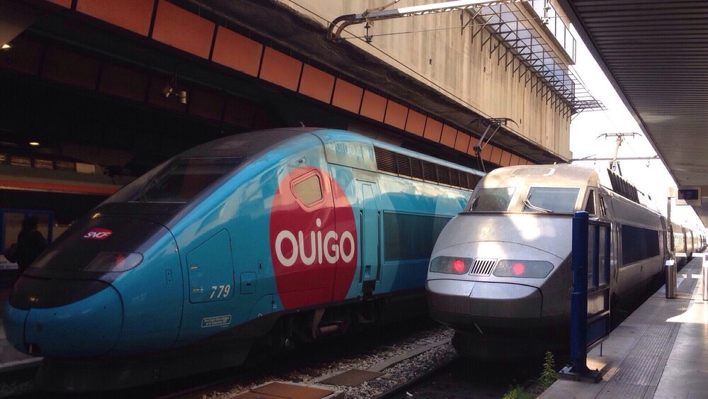 Поезд Ouigo