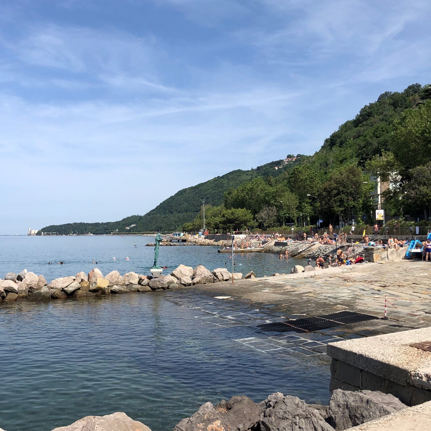 Beaches in and around Trieste: how to get there