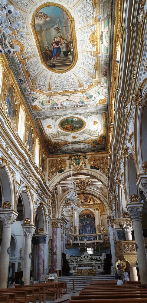 Interior of Matera Cathedral