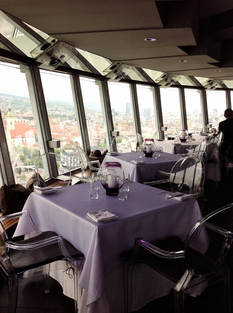 Restaurant with panoramic view