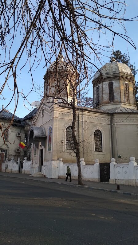 One of the churches in Bucharest.