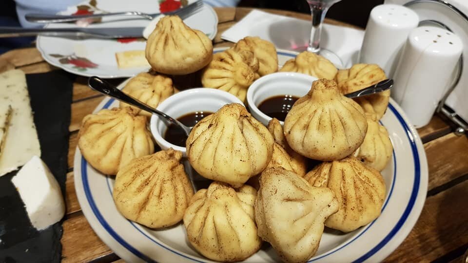 Fried khinkali