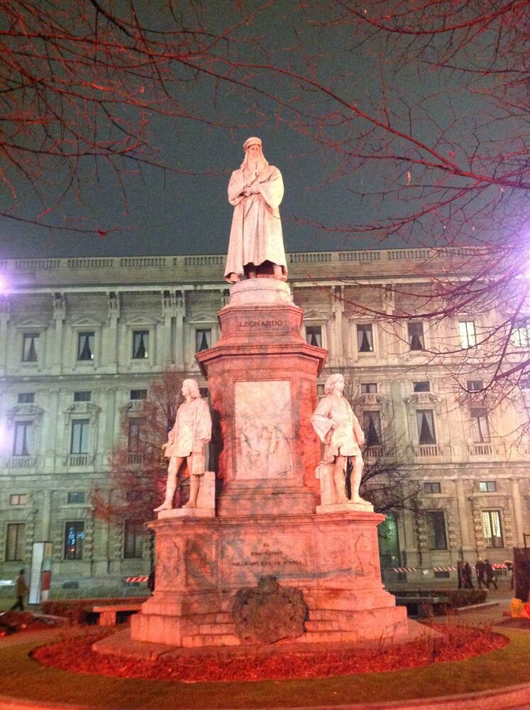 Piazza near La Scala Theater