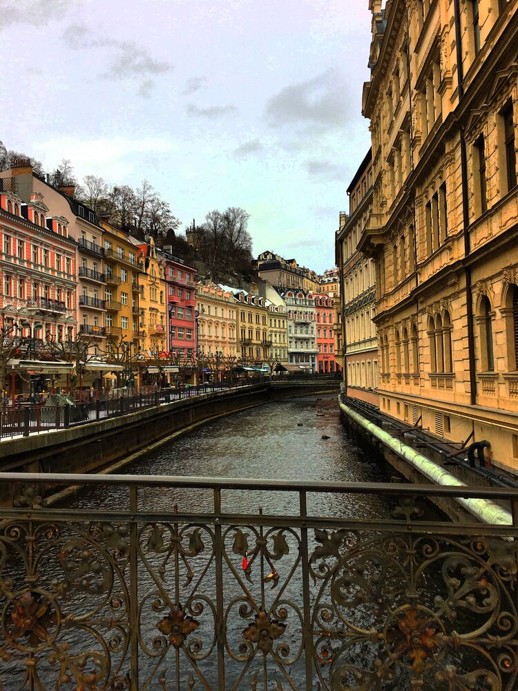 Karlovy Vary waterfront