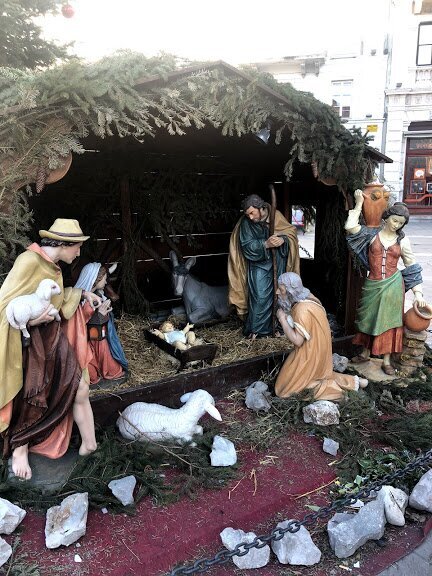 Christmas creche in Trieste