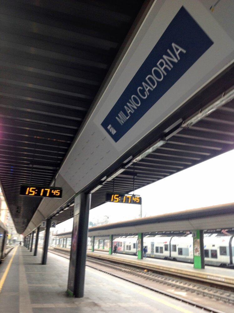 Платформа на станции Milano Cadorna