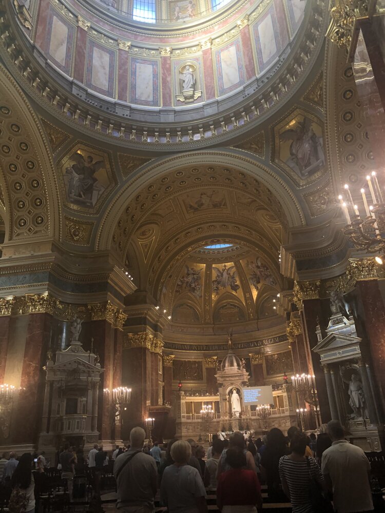 The main altar of the basilica
