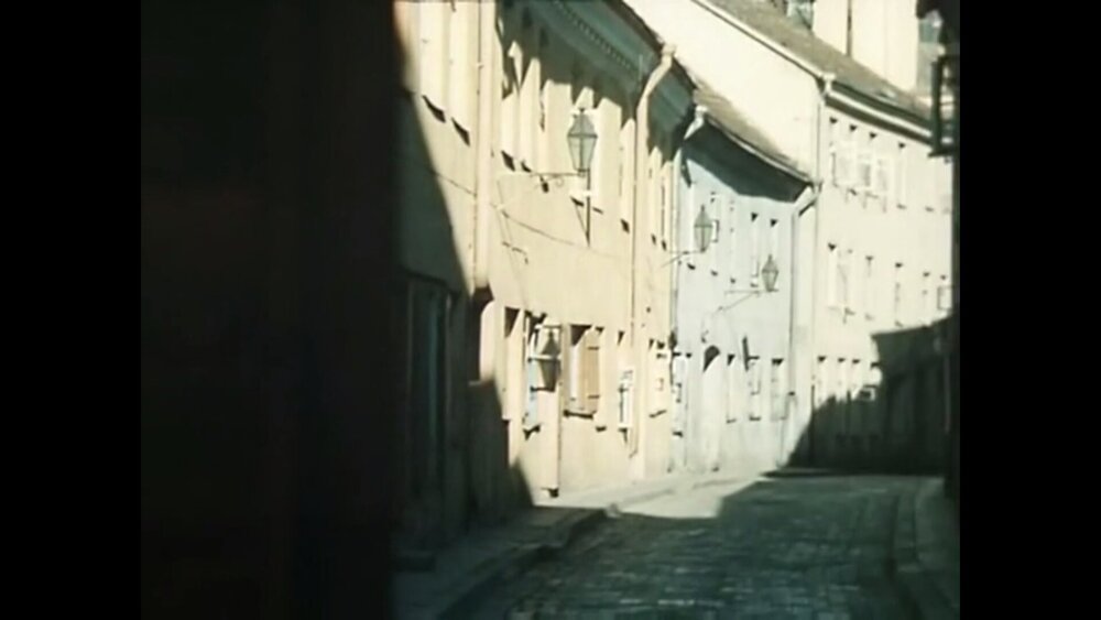 A still from the movie The Adventures of Pinocchio filmed in Vilnius