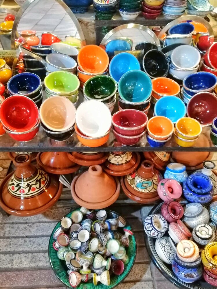Dishes from Morocco