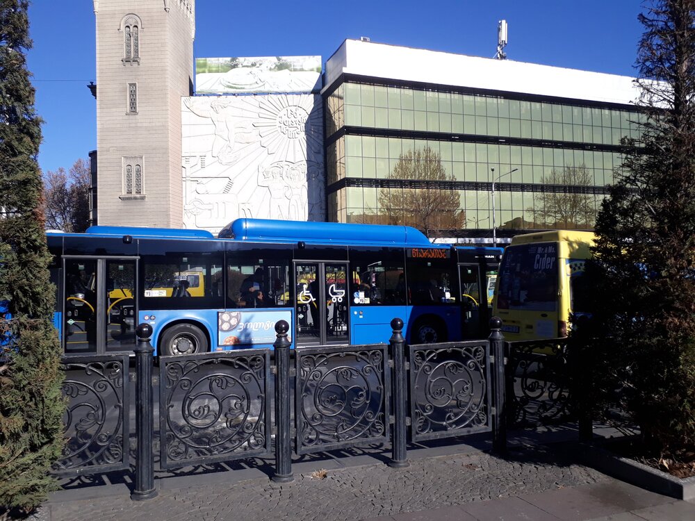 Comfortable Tbilisi buses