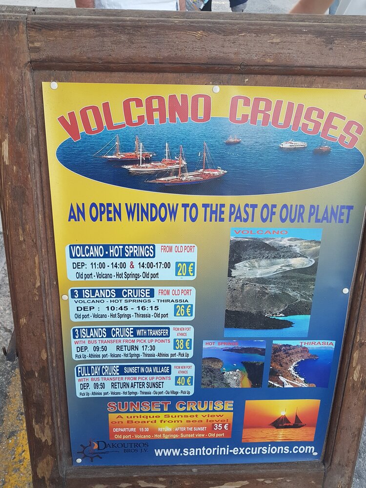 There are several options for excursions
