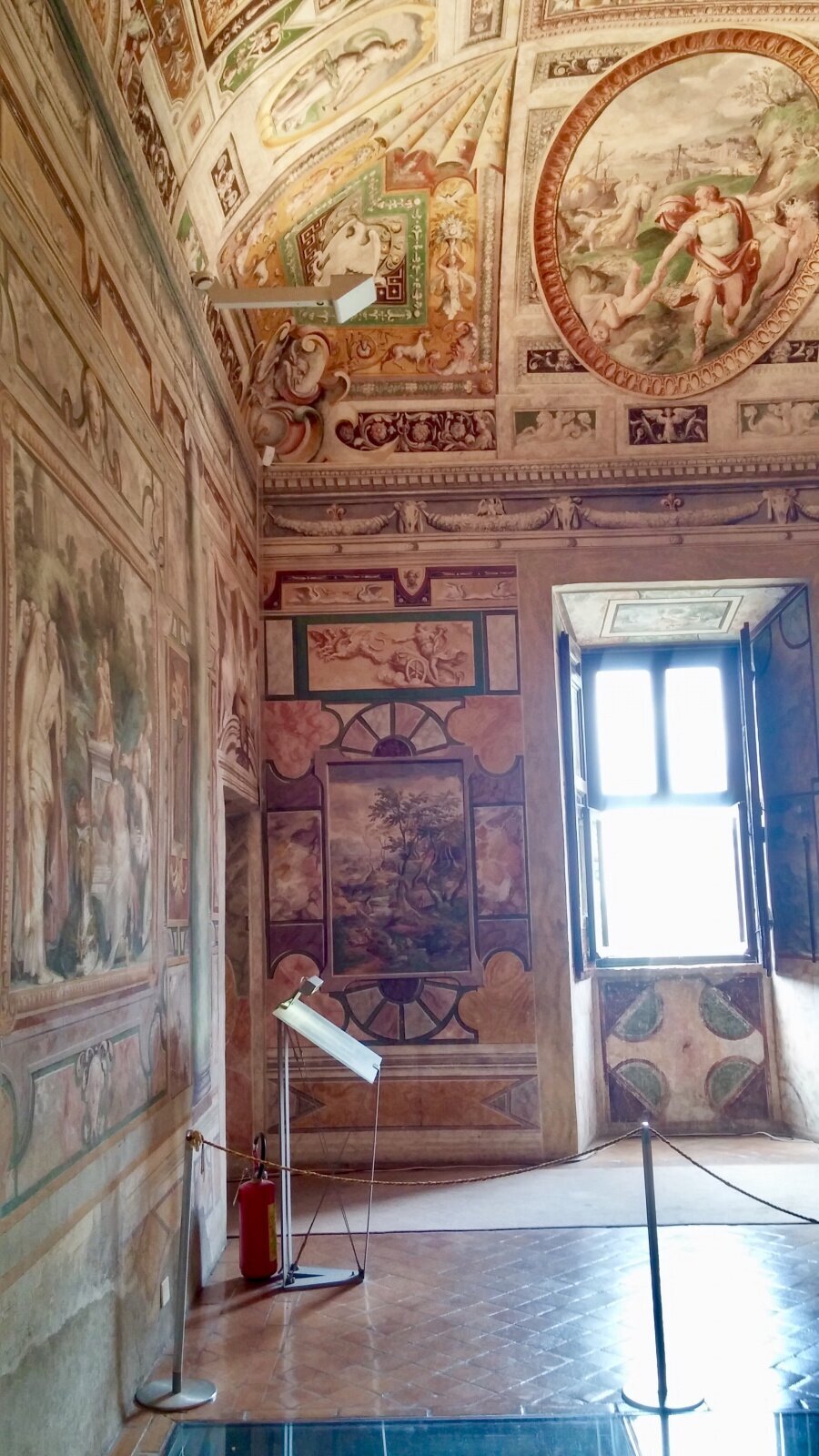Murals in the interior