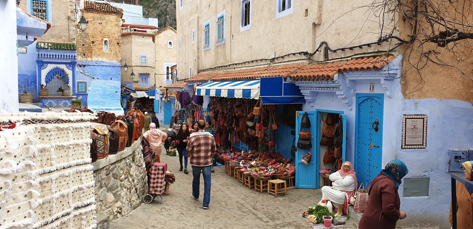 Moroccan street market