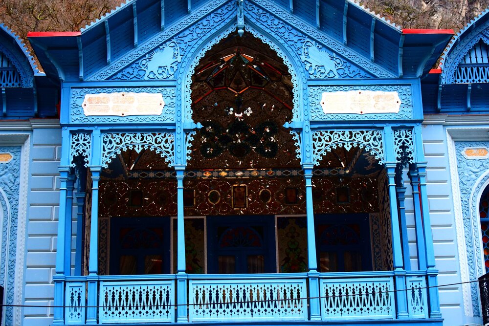 "Firuza", the former summer house of the consul Mirza-Riza Khan.