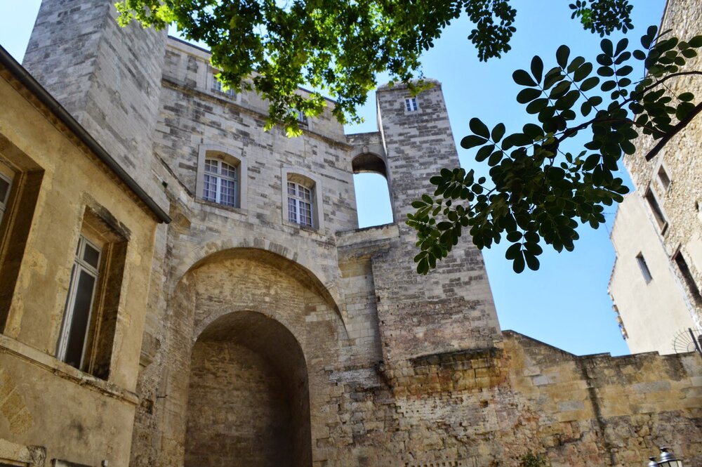 The walls of the Montpellier Observatory