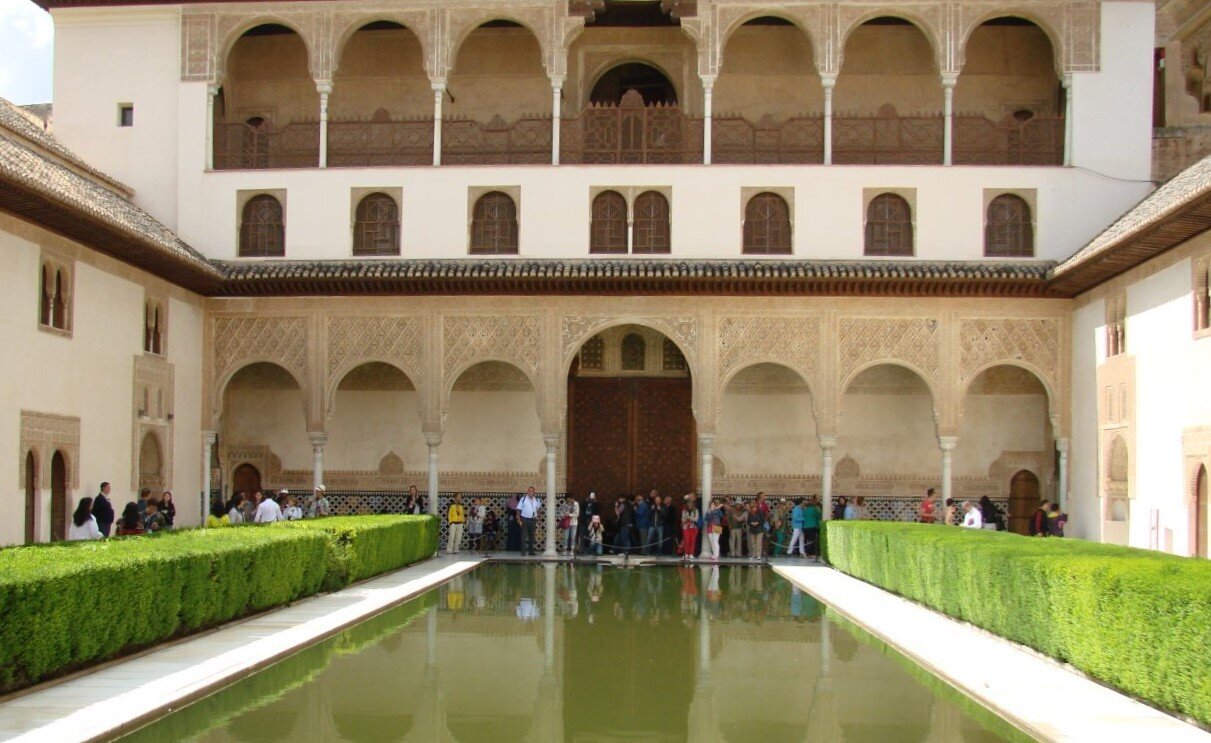 The myrtle courtyard of the Comares Palace