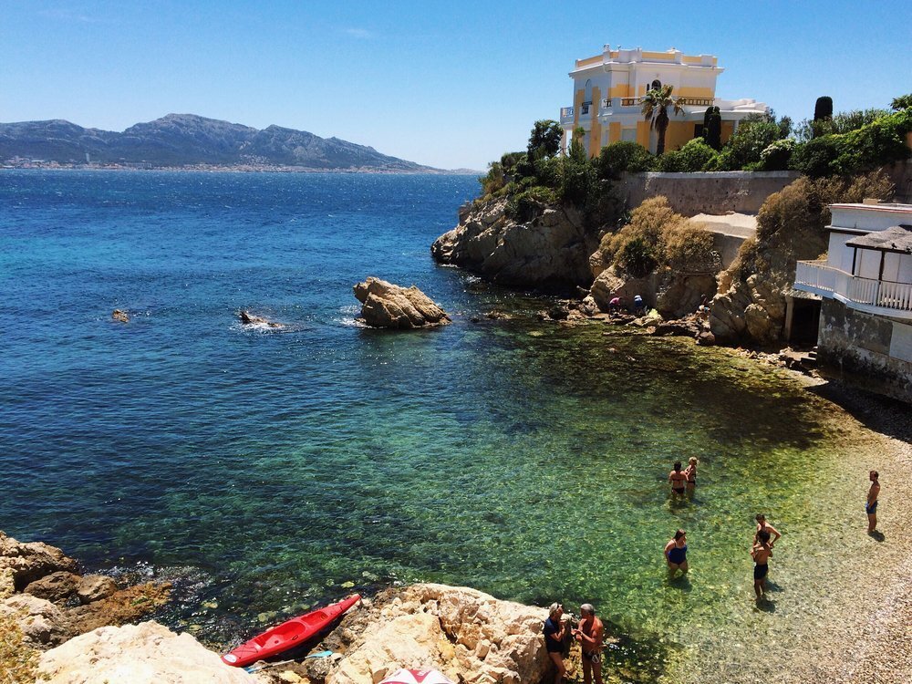 Le Petit Nice beach