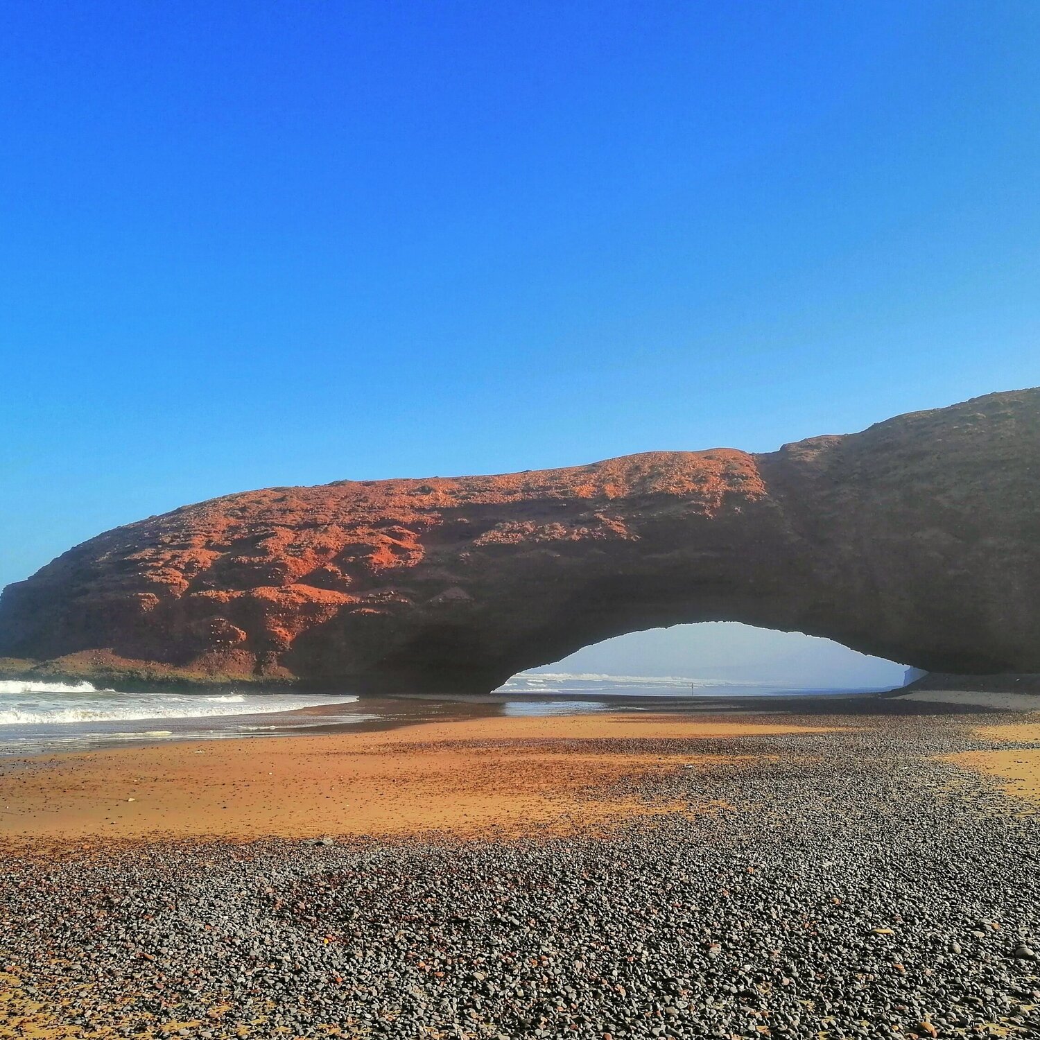 Legzira Beach. A day trip to another planet.