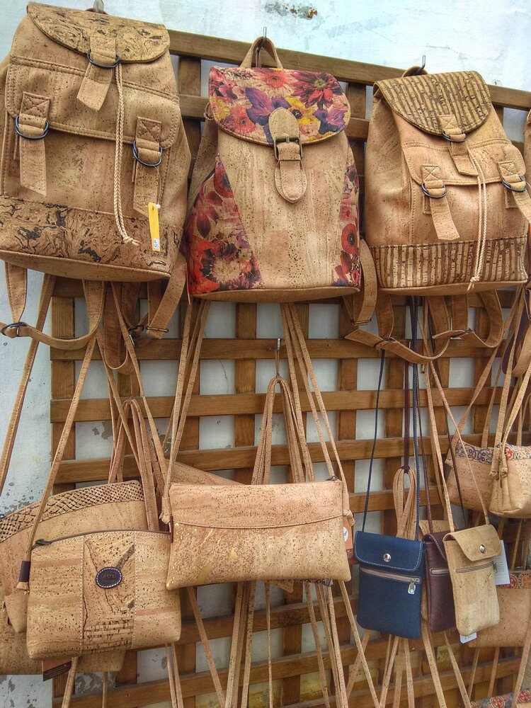 Cork bags and backpacks