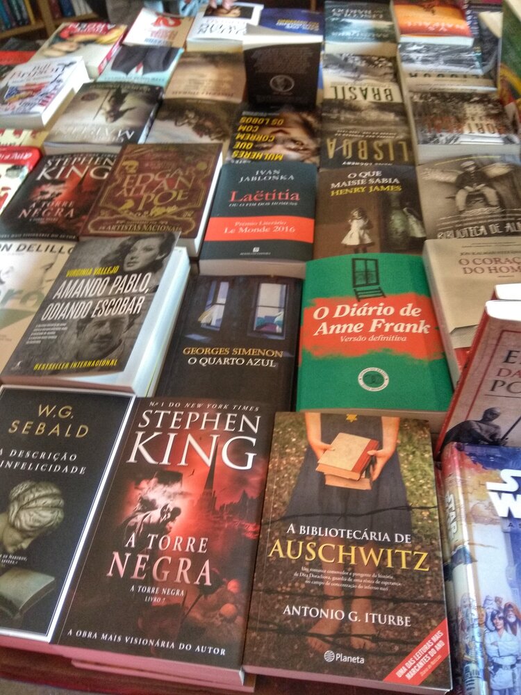 The book stall in the temple