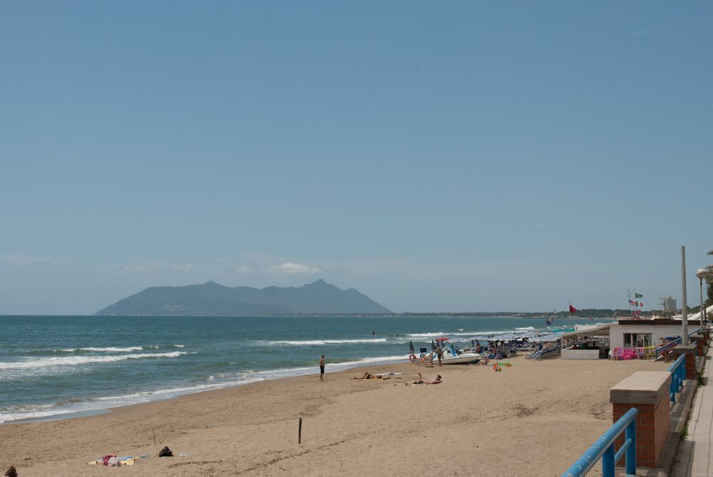 Beach in Terracina