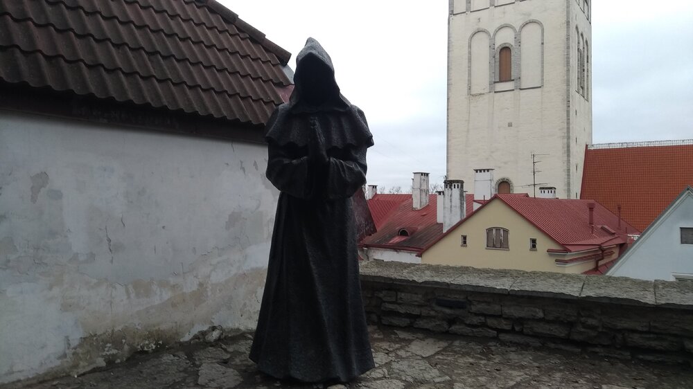 Statues in the garden of the Danish king