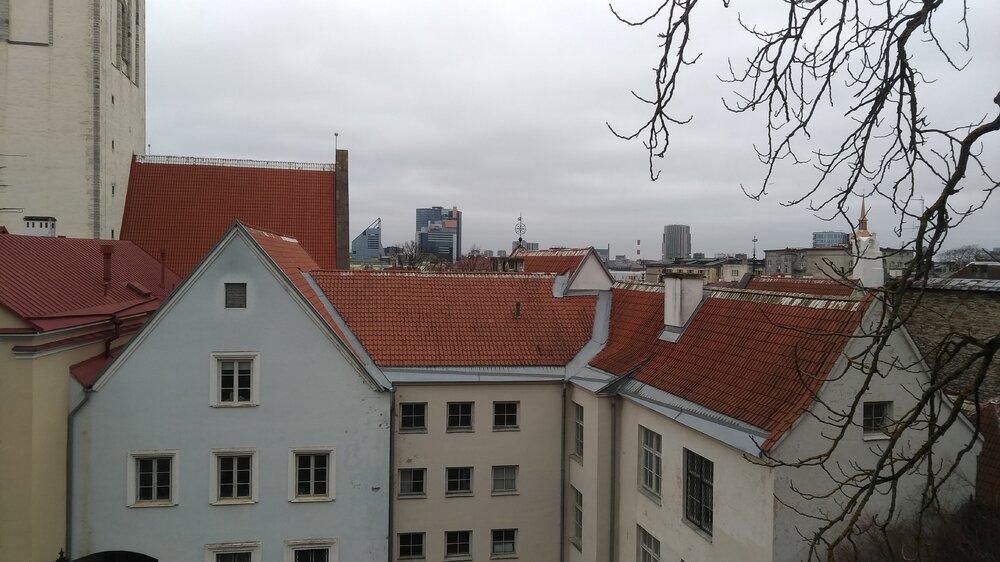 View from the wall in the garden of the Danish King