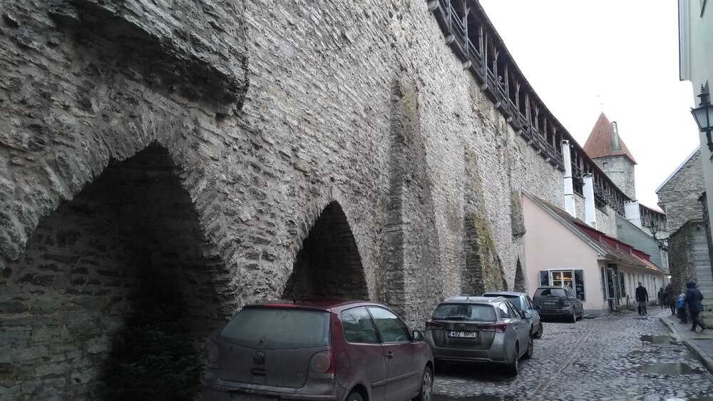 Part of the fortress wall and tower