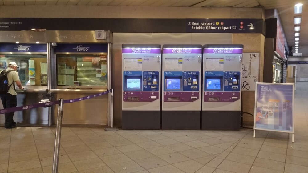 Ticket machines