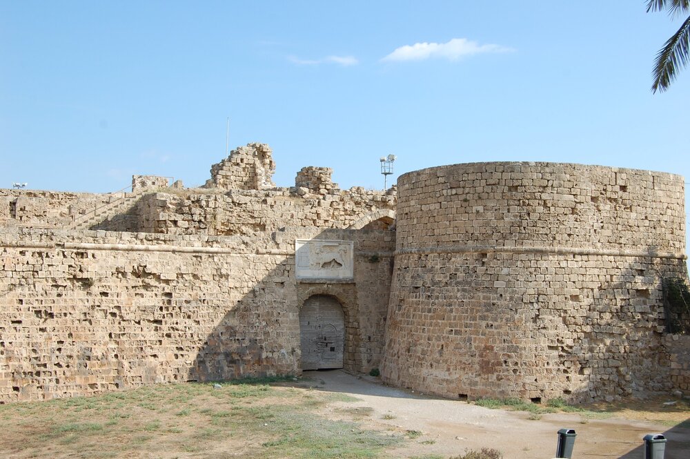 The famous bas-relief depicting a lion