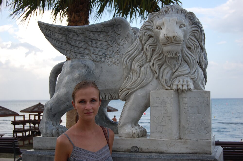 The same Venetian lion