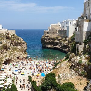 Beaches of the center of Puglia: from Bari to Brindisi