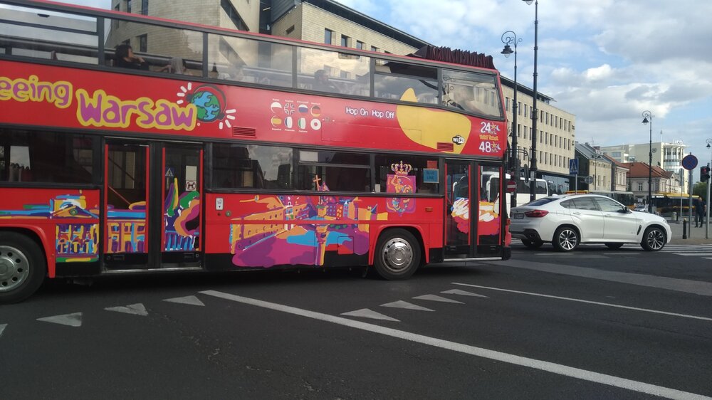 Варшавский автобус Hop-on Hop off