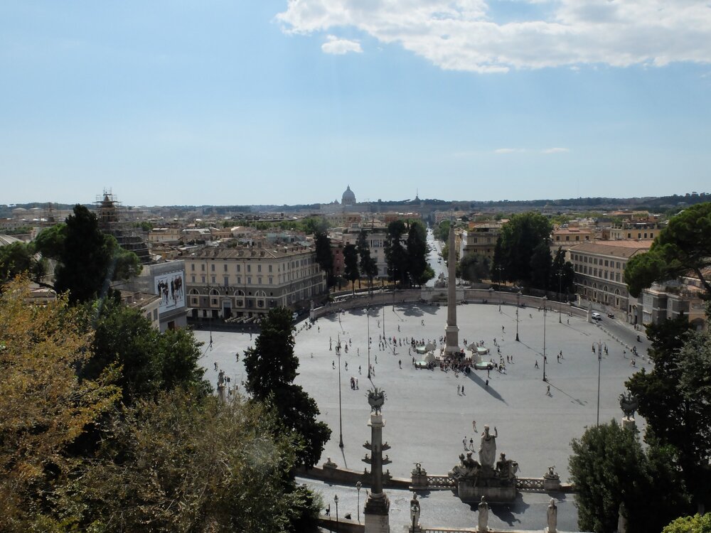 View from the observation deck