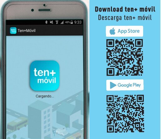 Мобильное приложение "ten+Móvil"