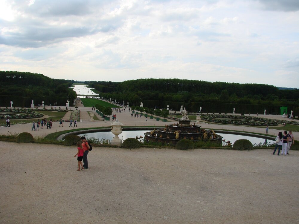 The gardens and park of Versailles